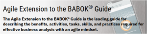 Agile Extension to the Babok Guide